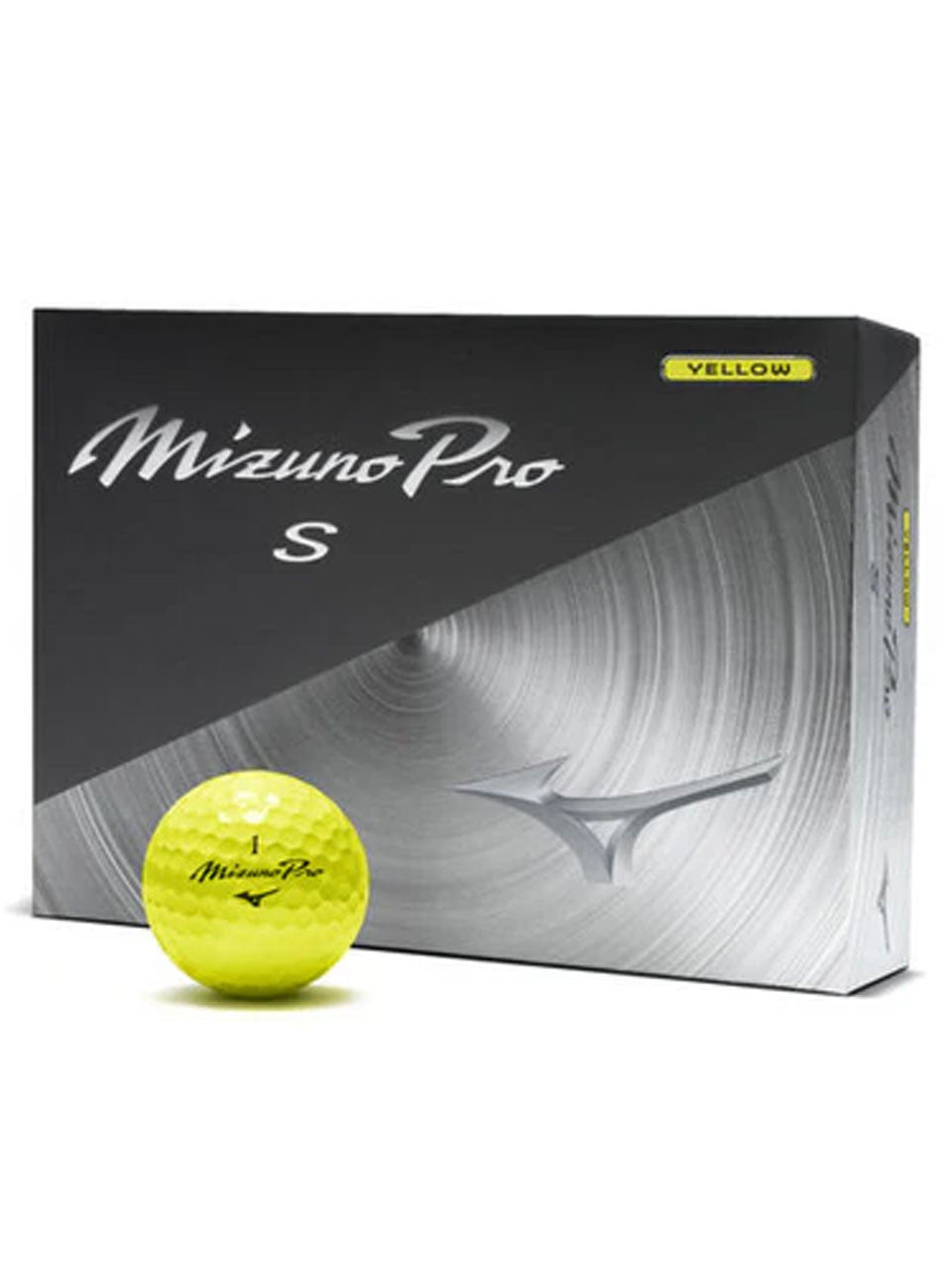 Mizuno Pro S Golf Balls - Yellow