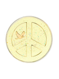 Navika Glitzy Peace White Ball Marker