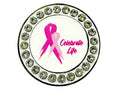Navika Swarovski Crystal Pink Ribbon Marker