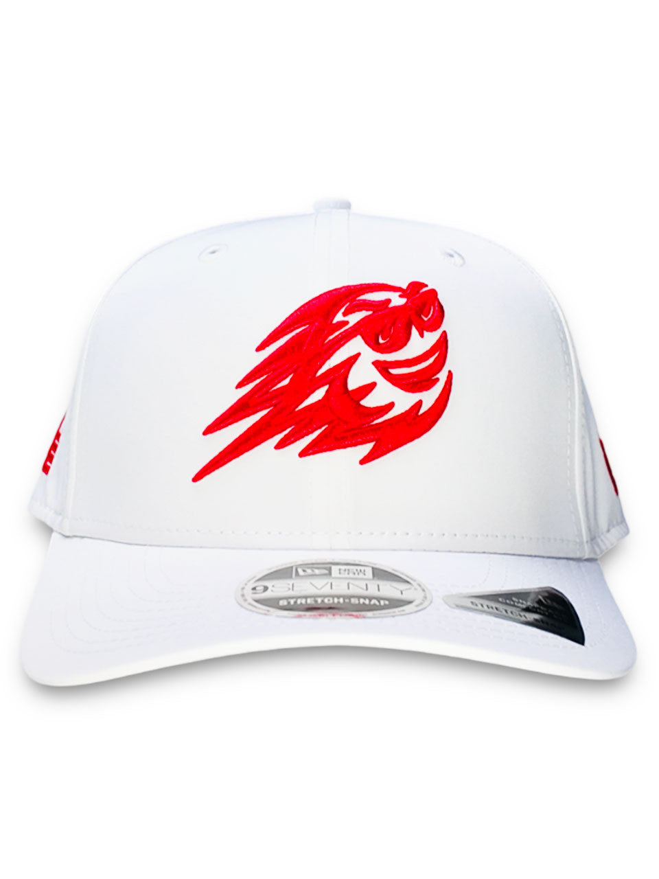 New Era LIV Golf Fireballs GC 9Seventy Stretch Snapback Cap - White