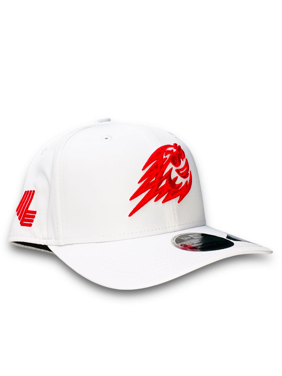New Era LIV Golf Fireballs GC 9Seventy Stretch Snapback Cap - White
