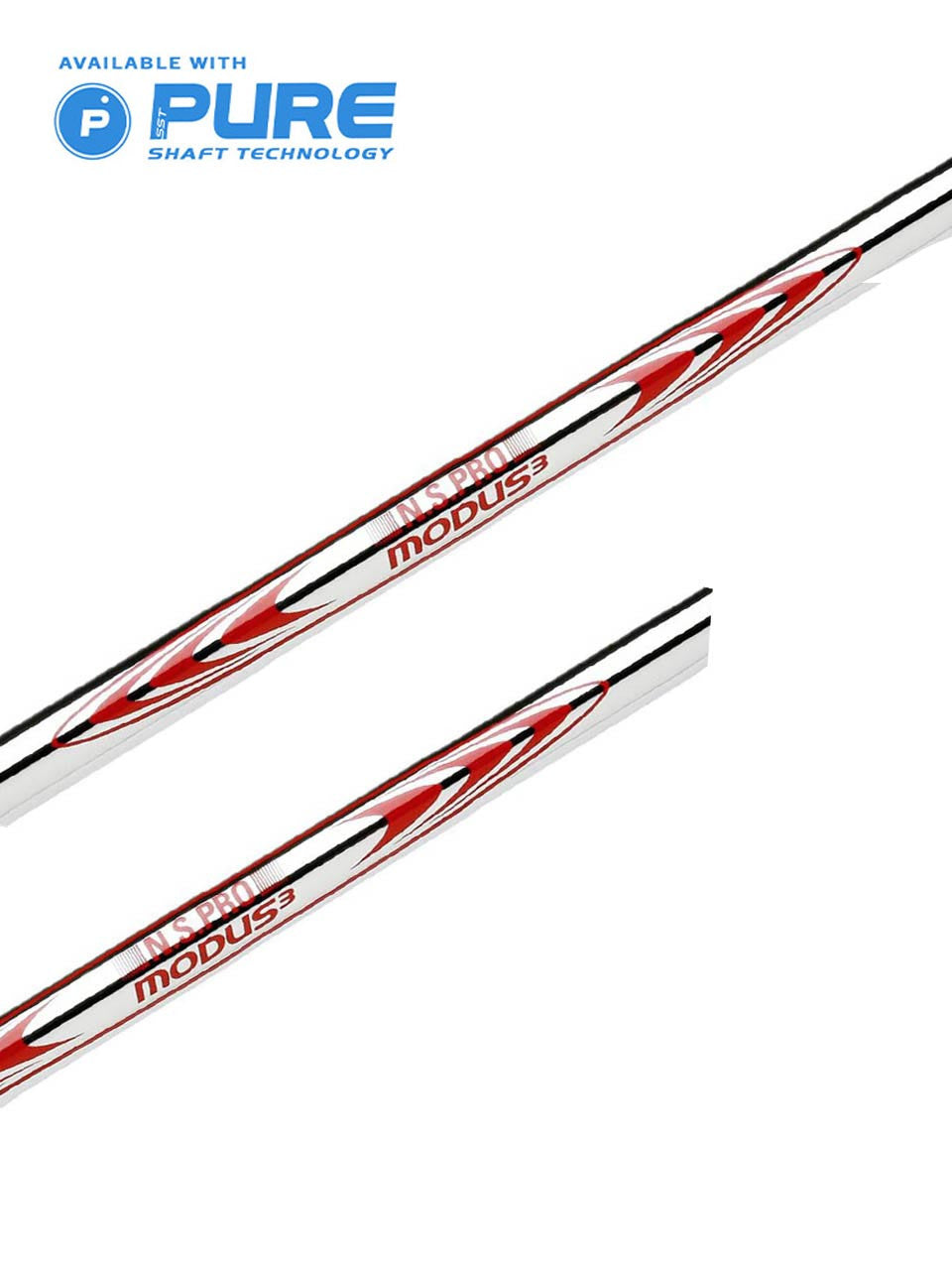 Nippon Modus Wedge Shaft Chrome - Tapered Tip
