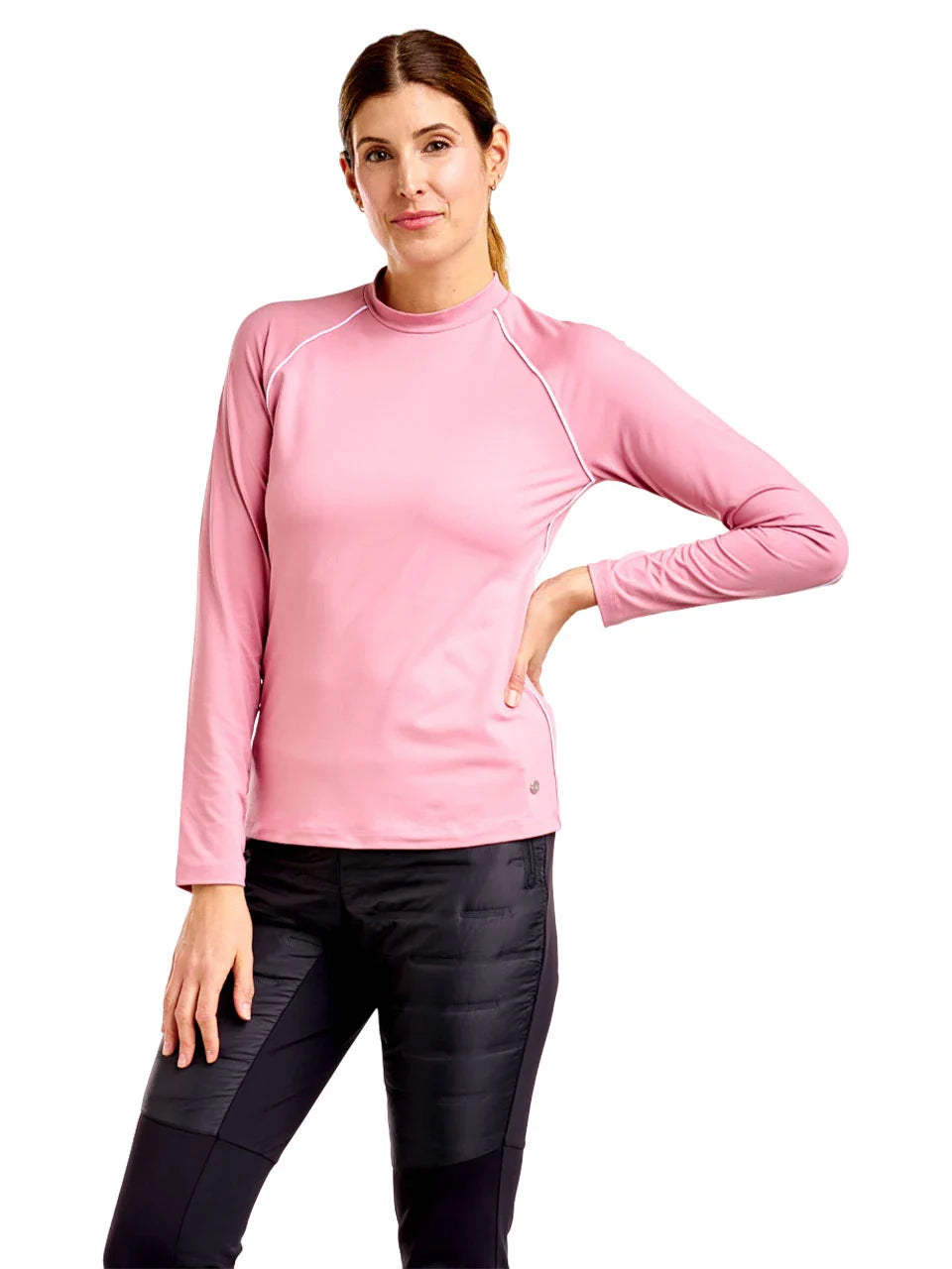 Nivo Womens Dollie Mock - Cosmetic Pink