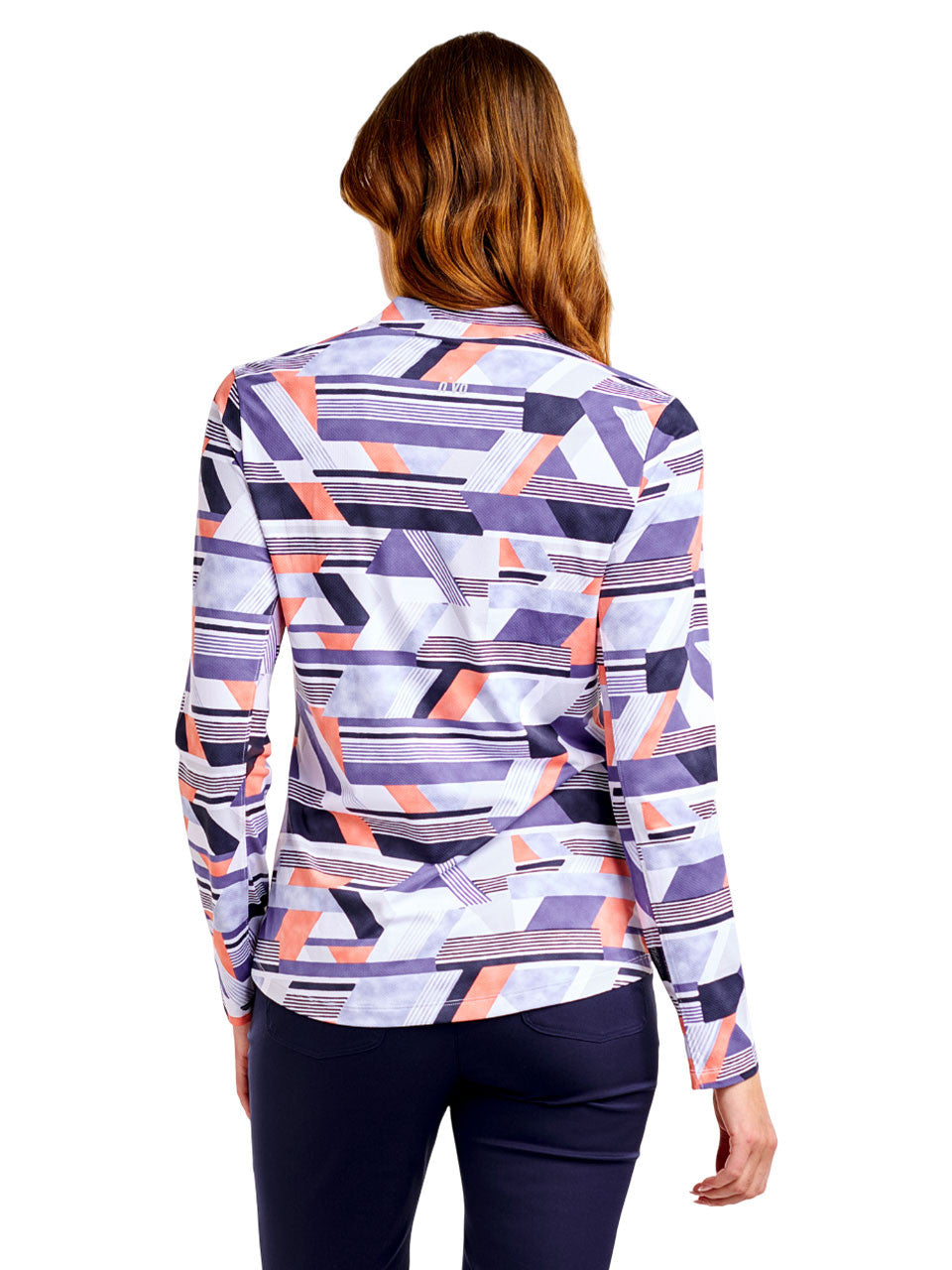Nivo Womens Lolita Long Sleeve Livcool Mock - Future Dusk