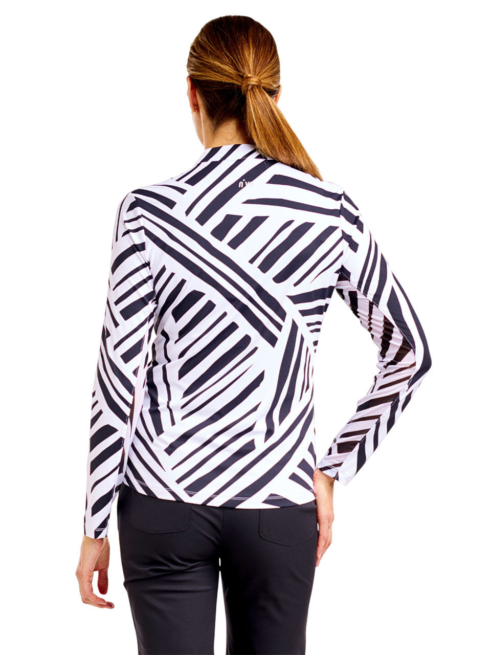 Nivo Womens Lolita Long Sleeve Livcool Mock - White