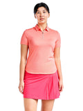 Nivo Womens Naila II Short Sleeve Polo - Melon