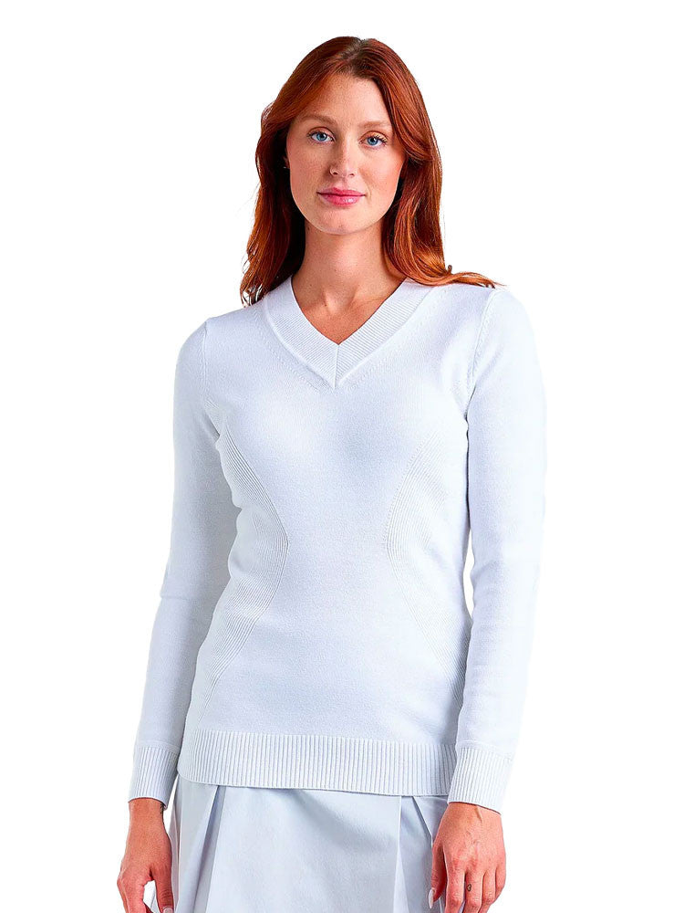 Nivo Womens Nicole Sweater - White