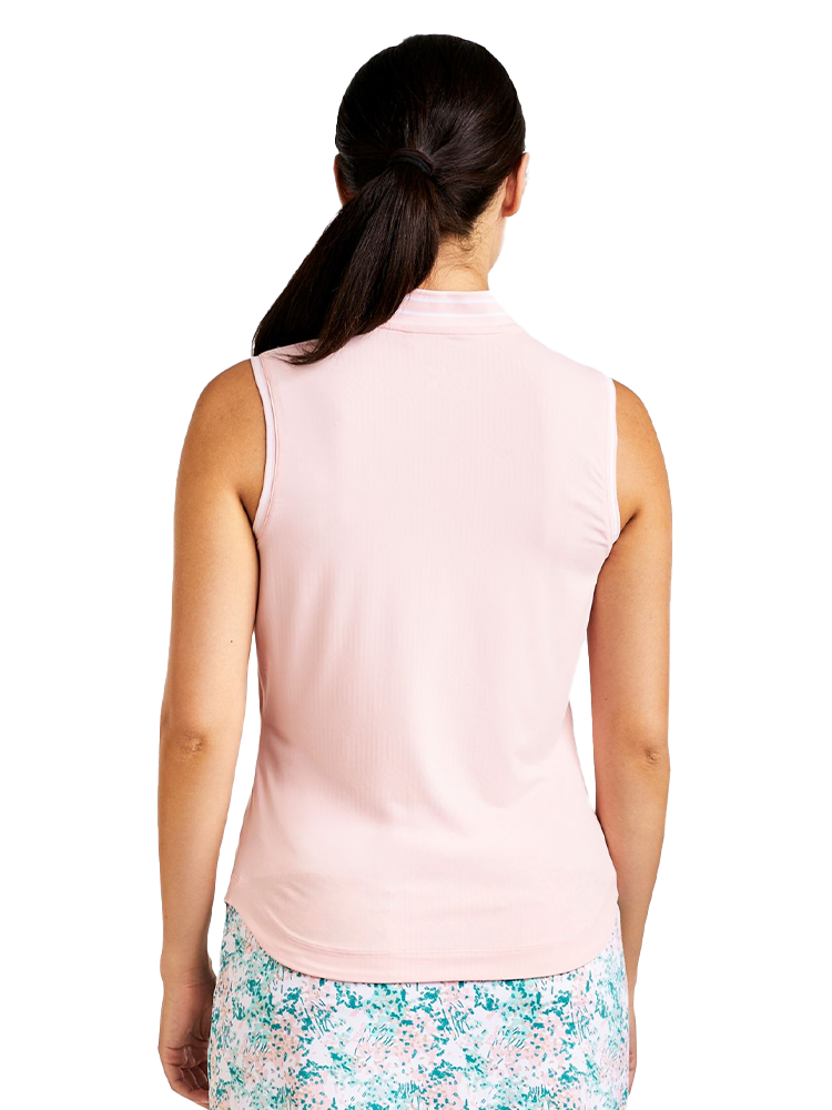 Nivo Womens Fergie Sleeveless Mock - Crystal Rose