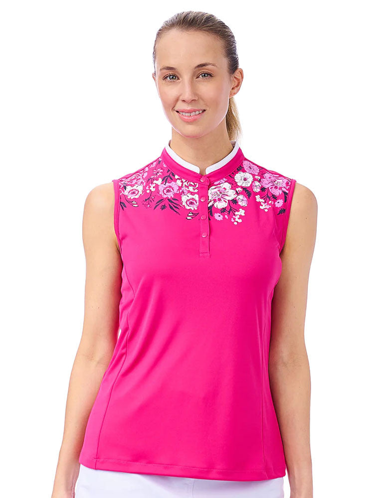 Nivo Womens Leora Mock - Magenta
