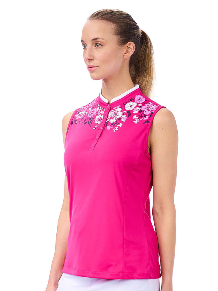 Nivo Womens Leora Mock - Magenta