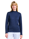 Nivo Womens Mady Mock - Navy