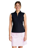 Nivo Womens Nikki II Sleeveless Polo - Black