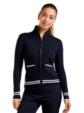 Nivo Womens Scarlet Full Zip Cardigan - Navy