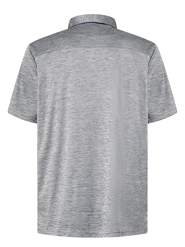 Oakley Aero Hydrolix Polo - Abyss/Cement Heather