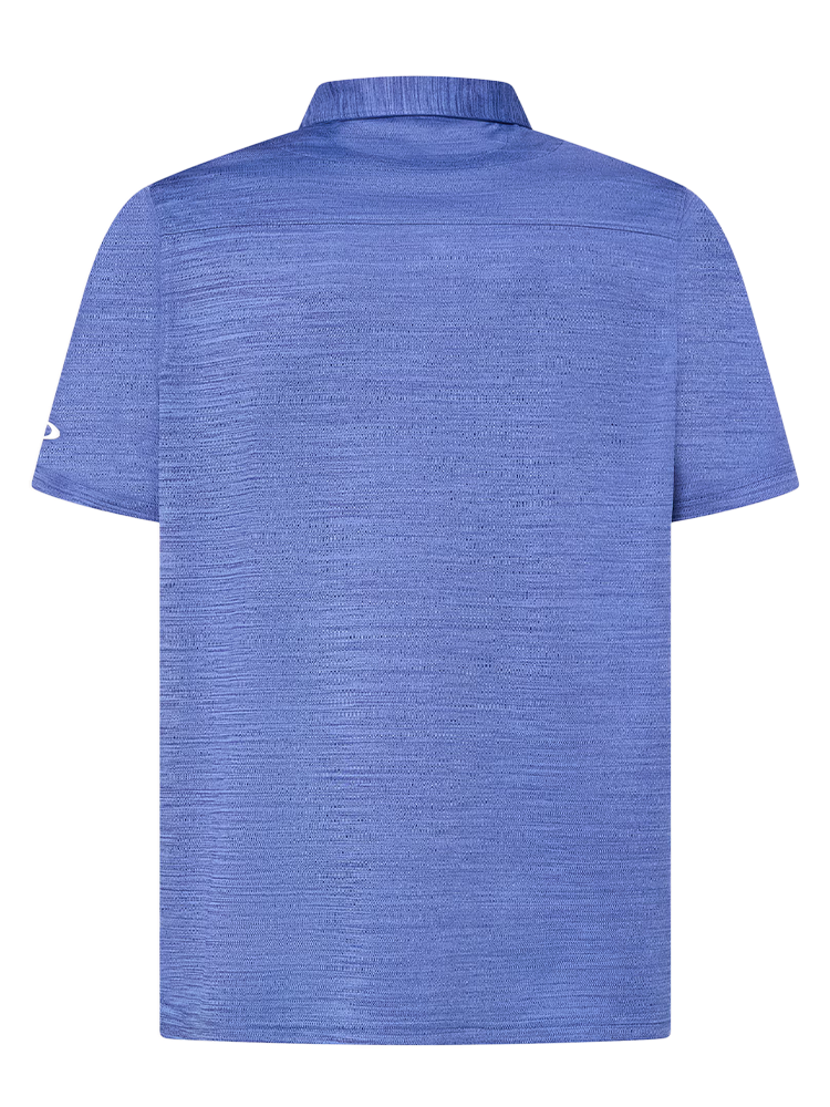 Oakley Aero Hydrolix Polo - Crystal/Blue Heather