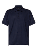 Oakley Grid Camo Polo - Grid Print Abyss