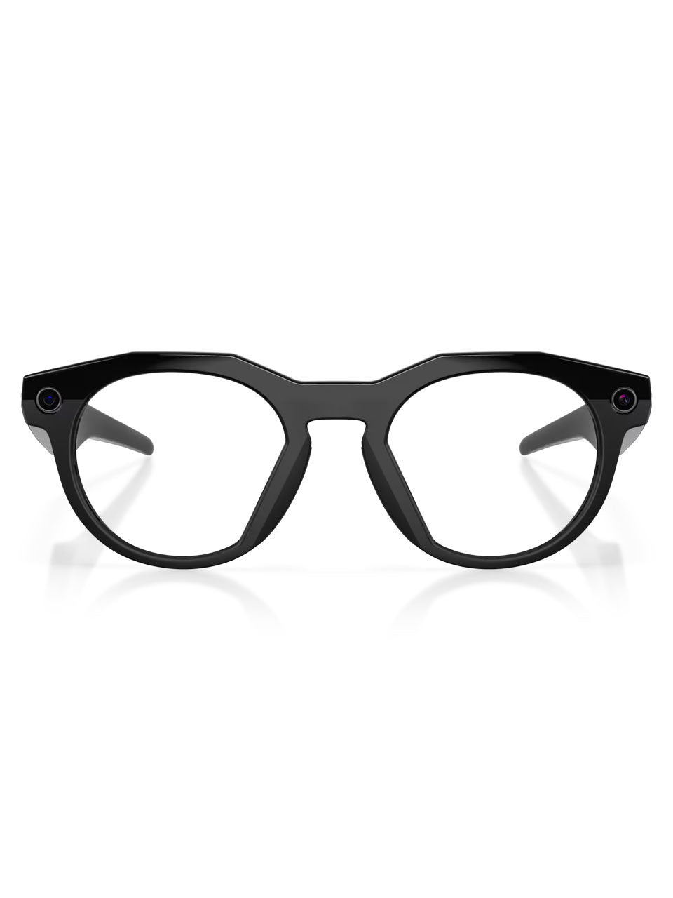 Oakley Meta HSTN Sunglasses - Black w/ Transitions Amethyst