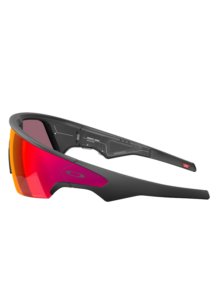 Oakley Meta Vanguard Sunglasses - Black w/ Prizm Road
