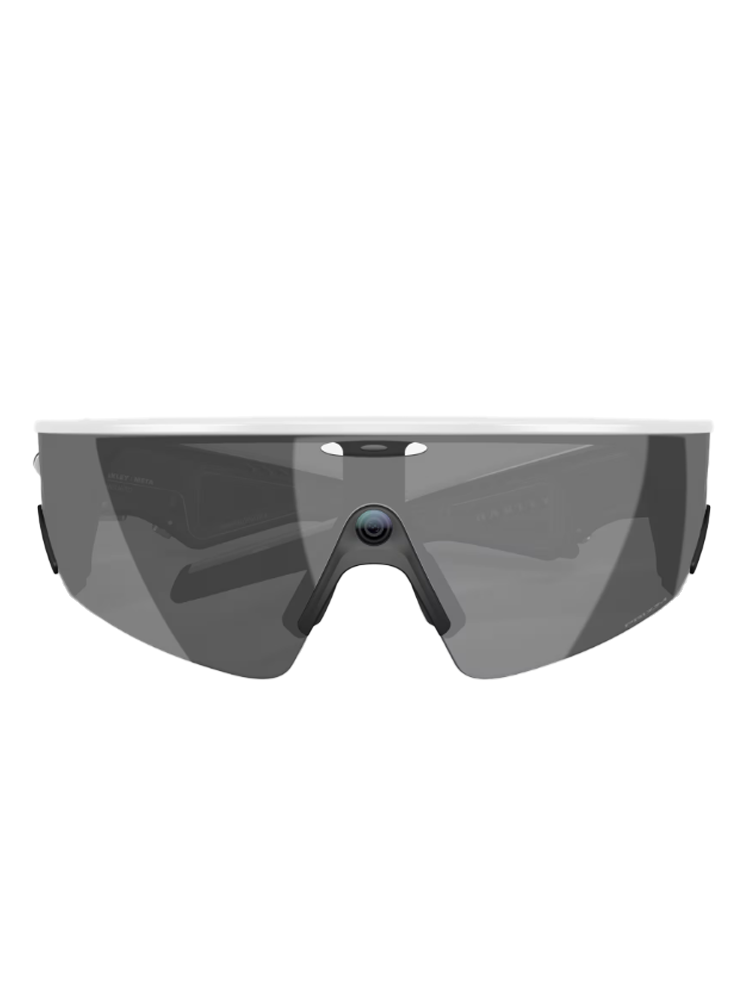 Oakley Meta Vanguard Sunglasses - White w/ Prizm Black