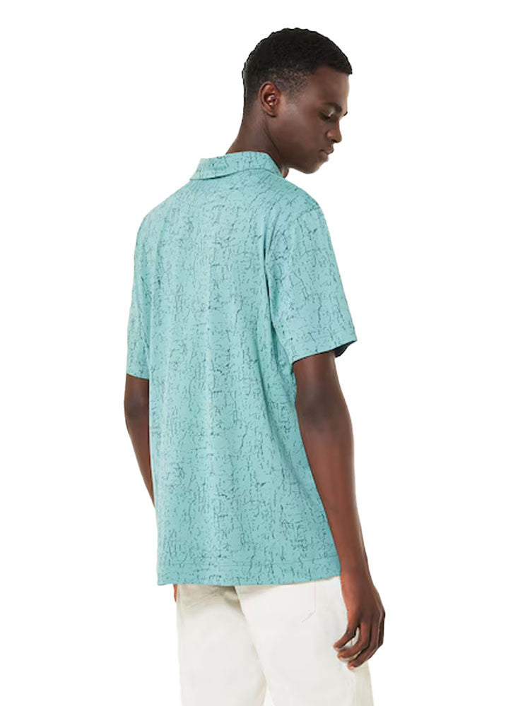 Oakley Resist Jacquard Polo - Pacific