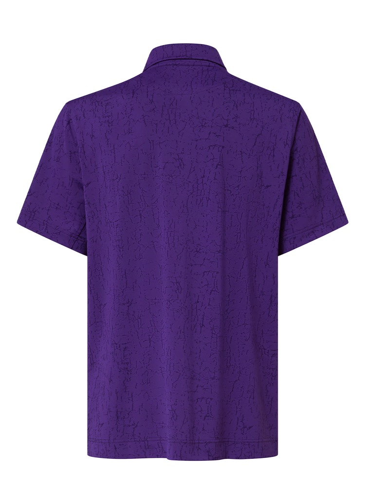 Oakley Resist Jacquard Polo - Fluorite Purple
