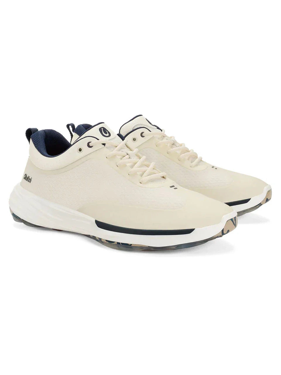 OluKai Mākena Golf Shoes - White Sand/White Sand