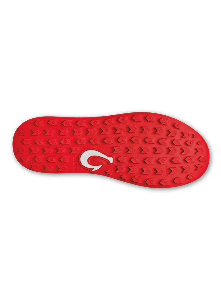 OluKai Wai‘alae Golf Shoes - Ash Red Lava