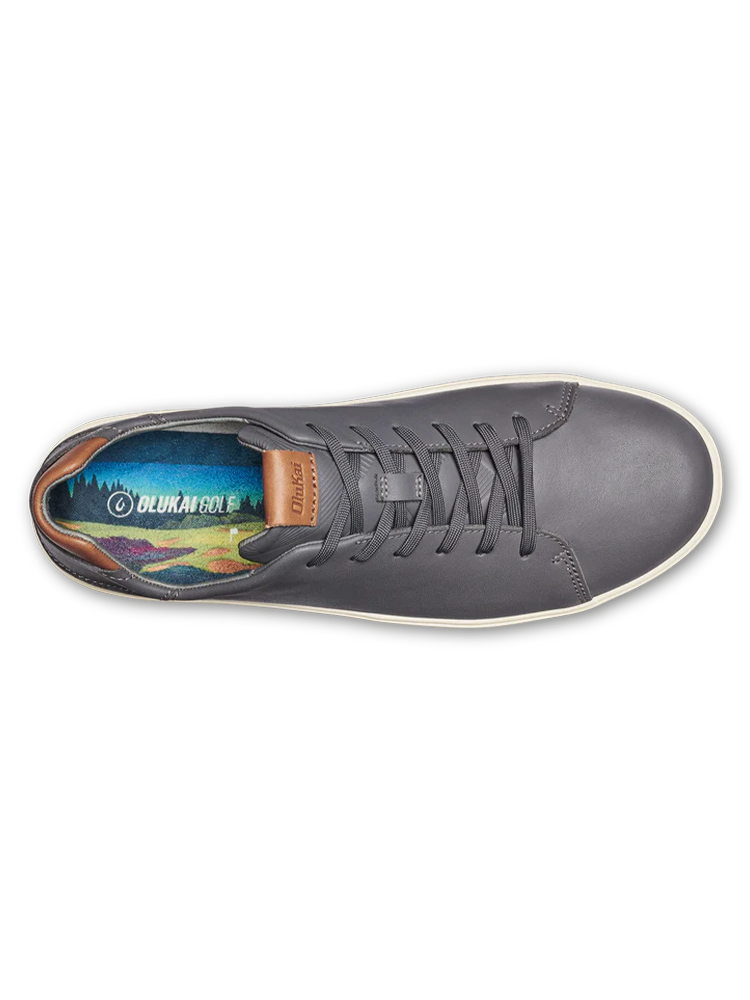 OluKai Wai‘alae Golf Shoes - Stone/Stone