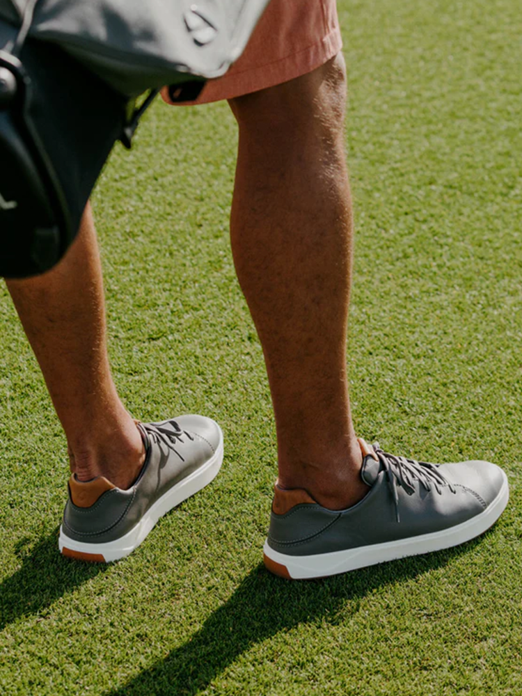 OluKai Wai‘alae Golf Shoes - Stone/Stone