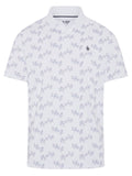 Original Penguin Aerial Cocktail Novelty Polo - Bright White