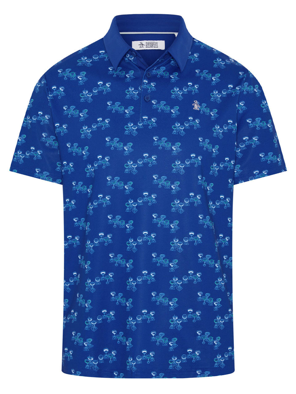 Original Penguin Aerial Cocktail Novelty Polo - Surf The Web