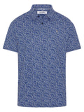 Original Penguin Colour Theory Gingham Polo - Black Iris