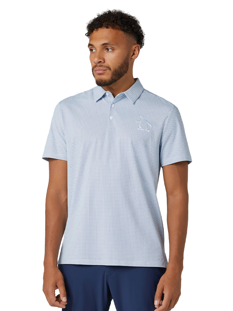 Original Penguin Dimensional "Pete" Tee Twill Polo - Bright White