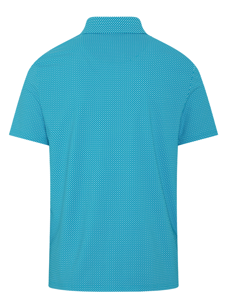 Original Penguin Dimensional "Pete" Tee Twill Polo - Caribbean Sea