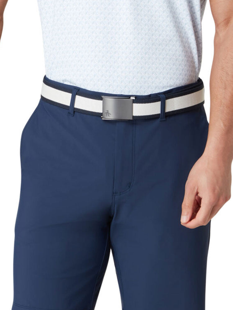 Original Penguin Earl Stretch Belt - Bright White