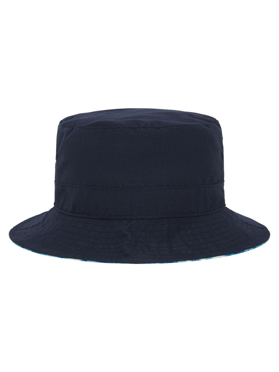 Original Penguin Golf Plaid Reversible Bucket Hat - Black Iris