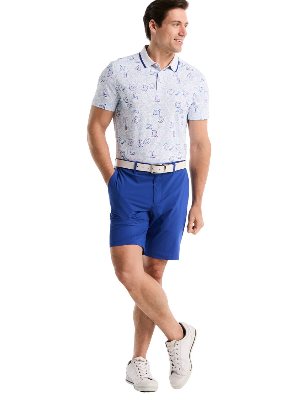 Original Penguin Heritage Original Logo Play Polo - Bright White-GolfMaker