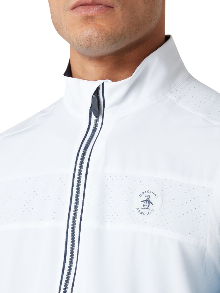 Original Penguin Lightweight Packable Vest - Bright White