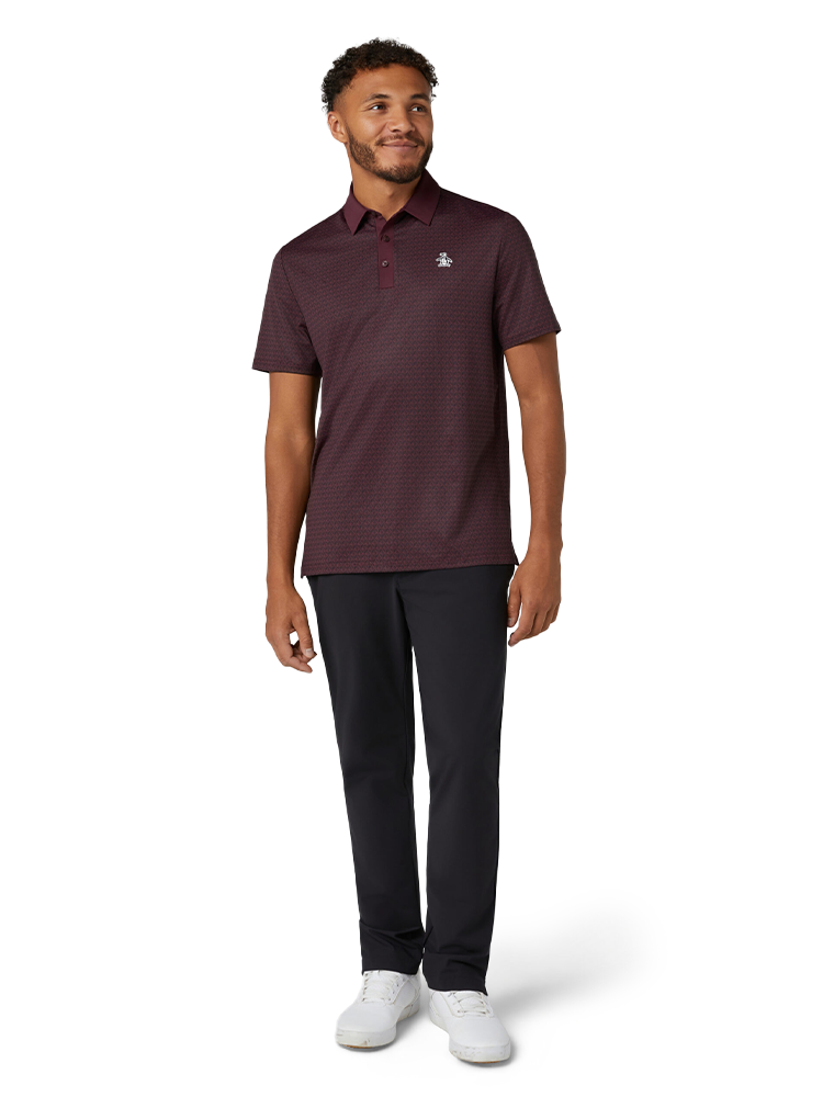 Original Penguin Pete's Tee Time Polo - Mavu Wine
