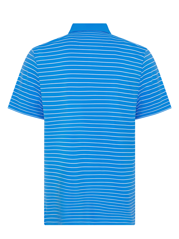 Original Penguin The Heritage Stripe Polo - French Blue-GolfMaker