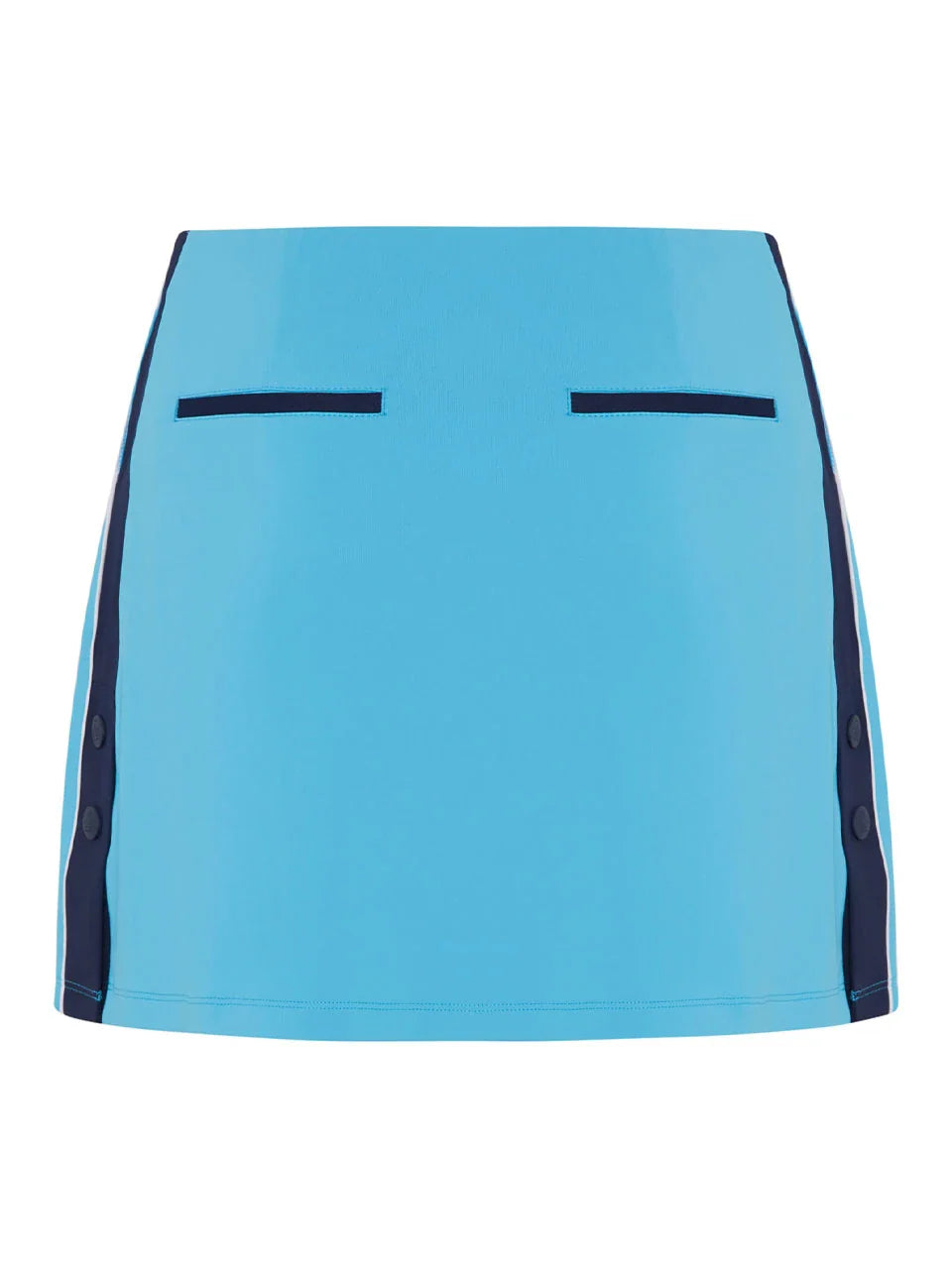 Original Penguin Womens Solid A-Line Skort - Aquarius