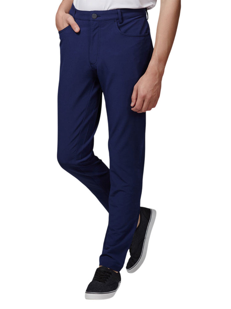 Calvin Klein Genius 4-Way Stretch Slim Fit Trouser - Dark Navy