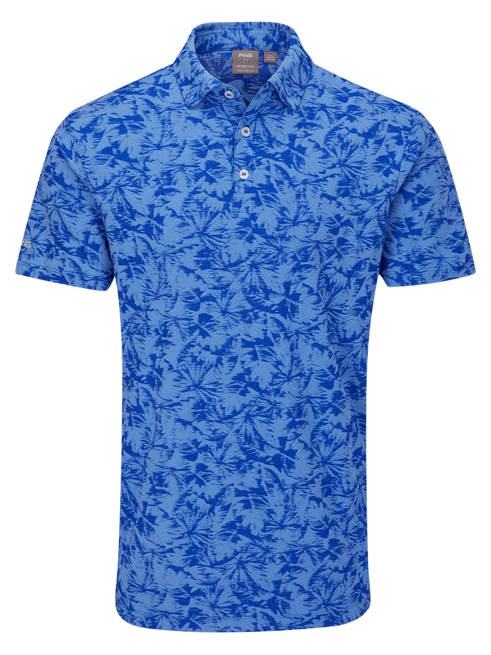 Ping Diego Polo - Cornflower Blue Multi