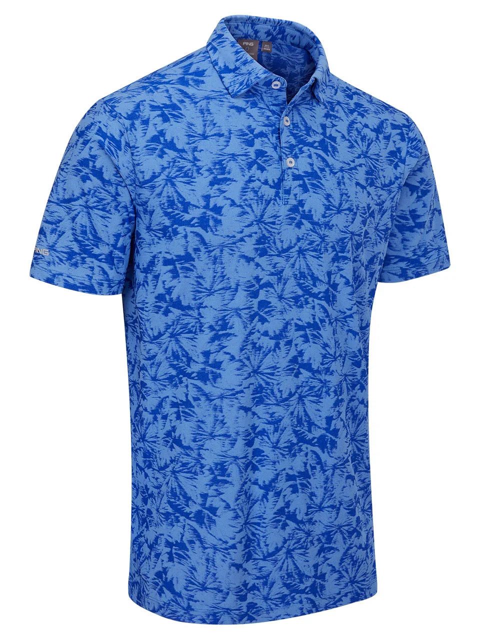 Ping Diego Polo - Cornflower Blue Multi