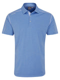 Ping Fynn Polo - Cornflower Blue Marl
