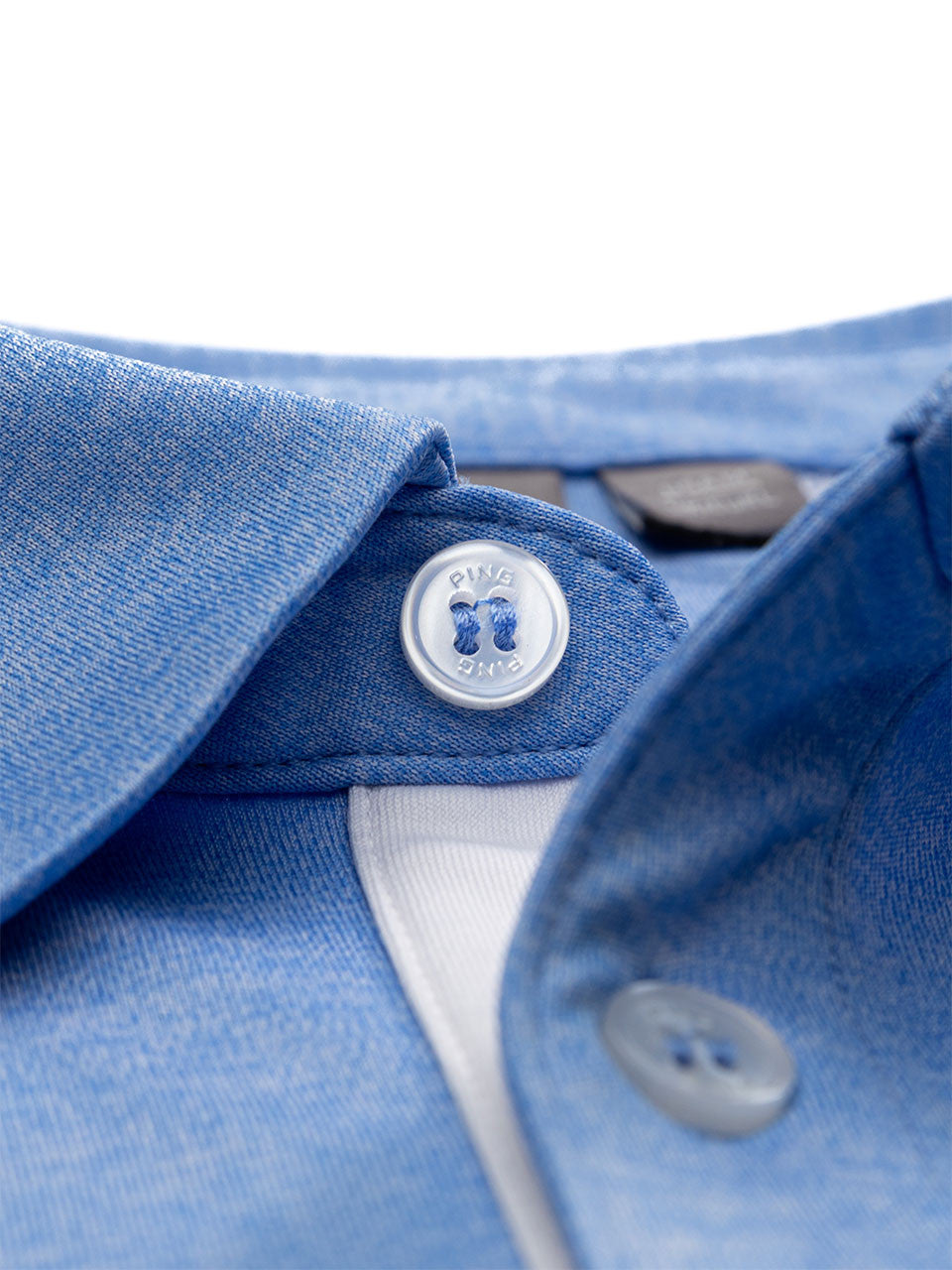 Ping Fynn Polo - Cornflower Blue Marl