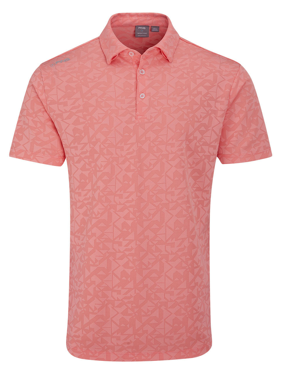 Ping Geo-Camo Polo - Desert Flower