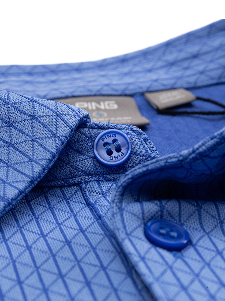 Ping Hershel Polo - Cornflower Blue Multi