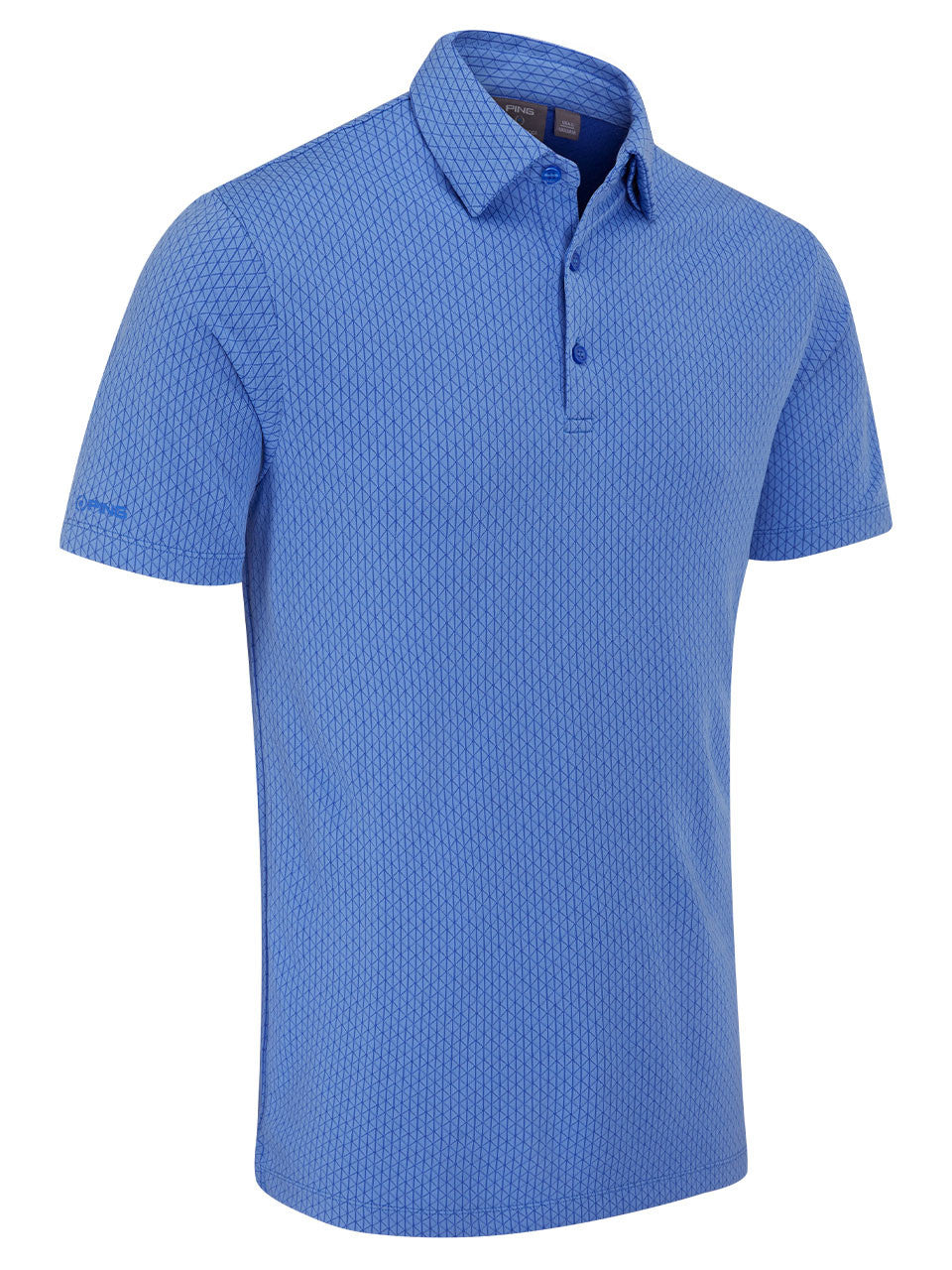 Ping Hershel Polo - Cornflower Blue Multi