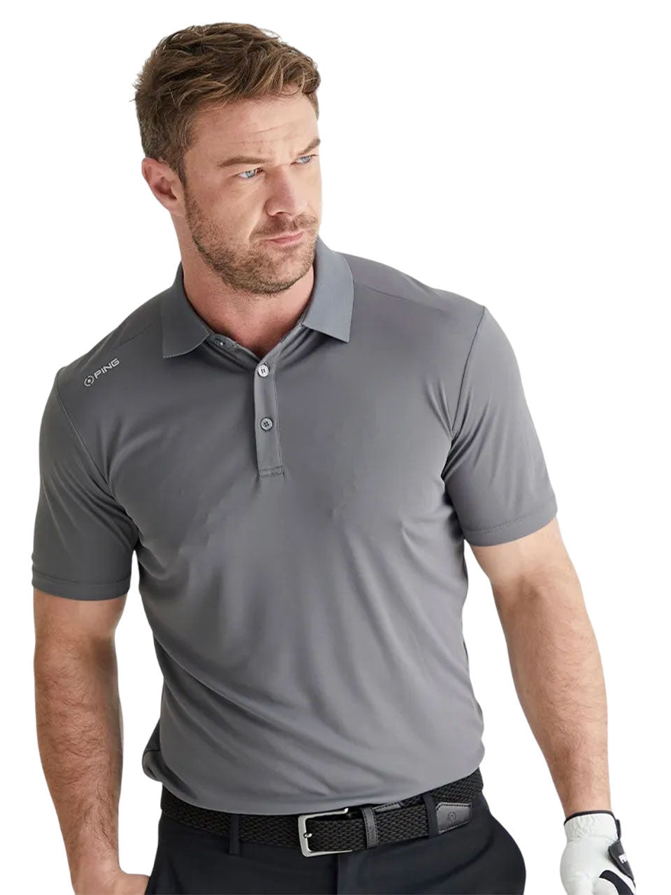 Ping Lindum Tailored Fit Polo - Rock